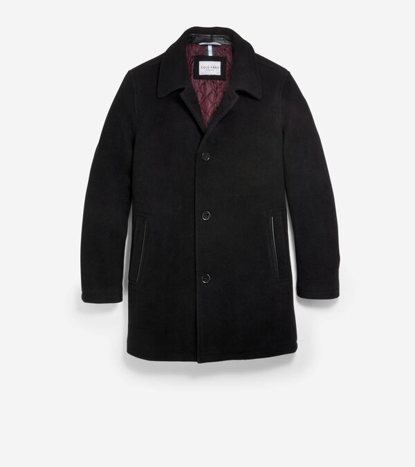 Cole Haan Men's Wool Car Coat