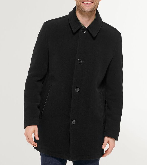Cole Haan Men's Wool Car Coat