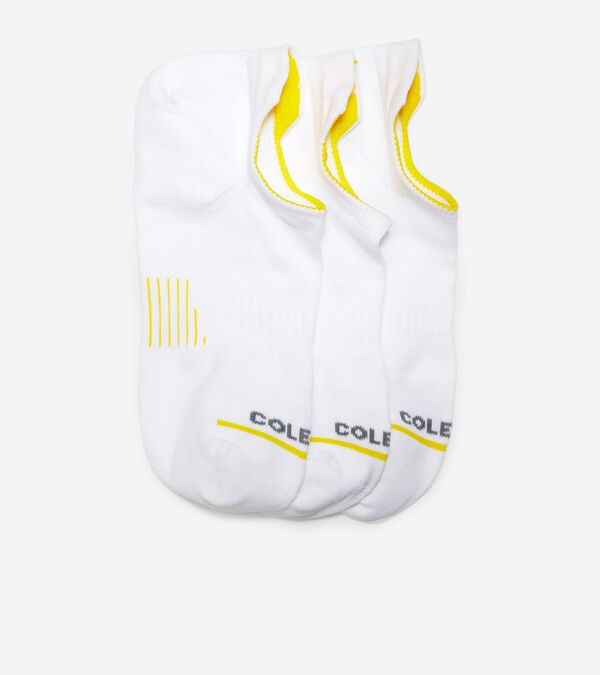 cole haan Men's ZERØGRAND 3-Pair Liner Socks