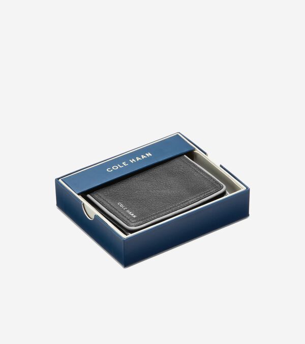 Cole Haan Trifold Colored Edge Wallet