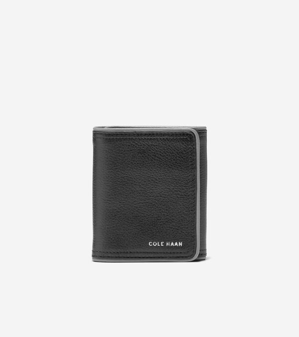 cole haan Trifold Colored Edge Wallet