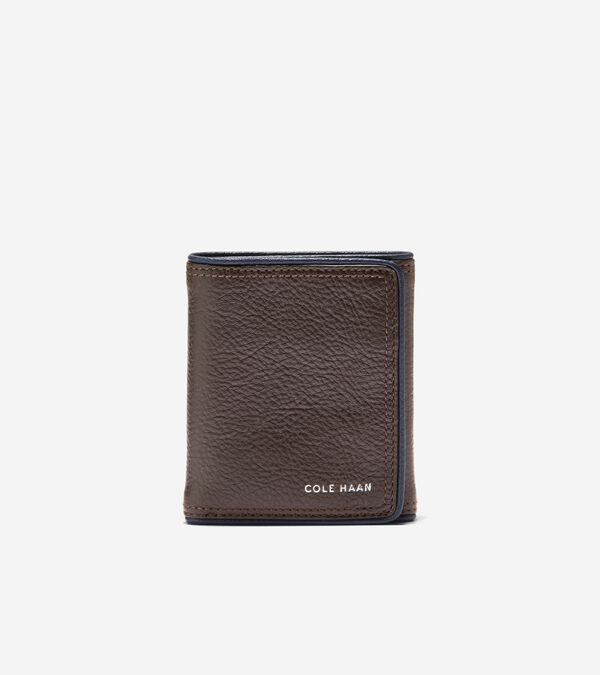 cole haan Trifold Colored Edge Wallet
