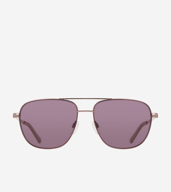 Cole Haan Two-Toned Navigator Sunglasses