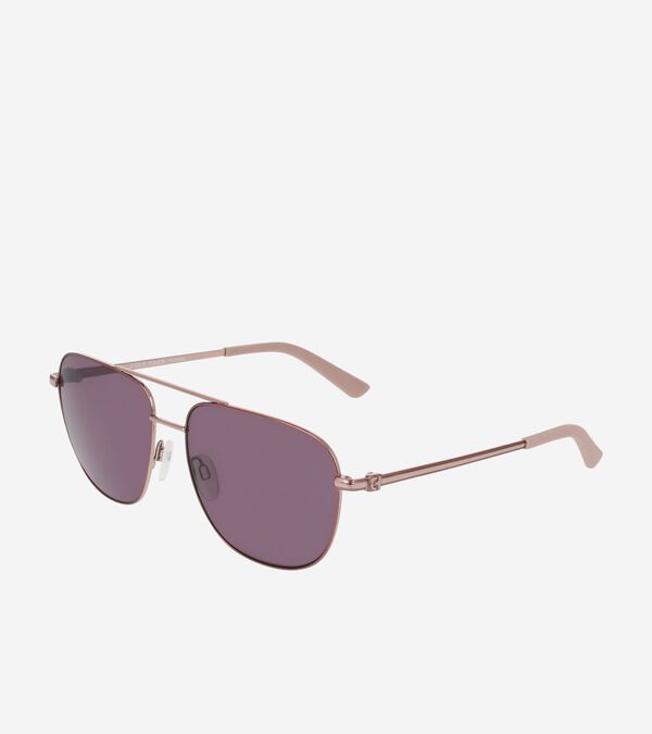 cole haan Two-Toned Navigator Sunglasses