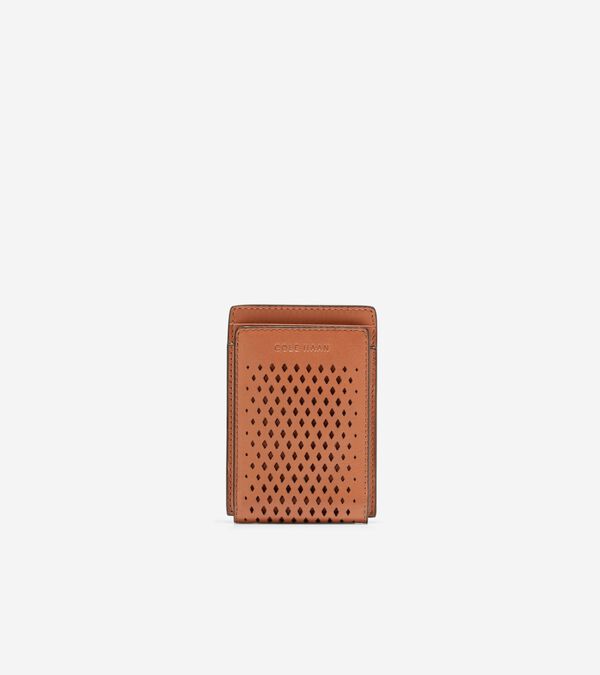 cole haan Washington Perforated Card Case