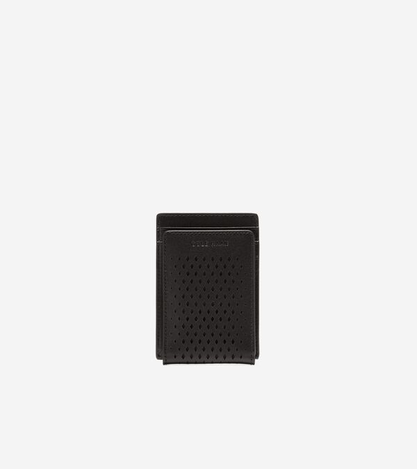 cole haan Washington Perforated Card Case