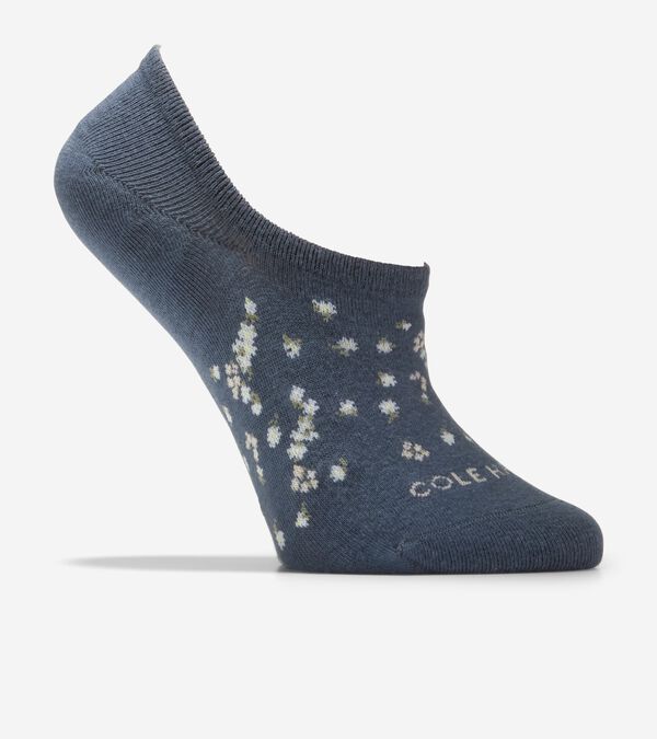 Cole Haan Women's 3 Pack Floral + Solid Sock Liners