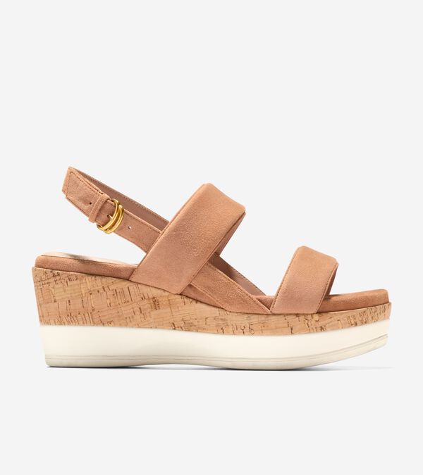 cole haan Women's Aislin Wedge Sandals