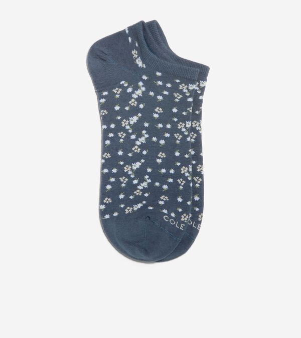 Cole Haan Women's All Over Floral Low Cut Socks