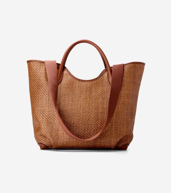 Cole Haan Women's Amagansett Straw Tote Bag