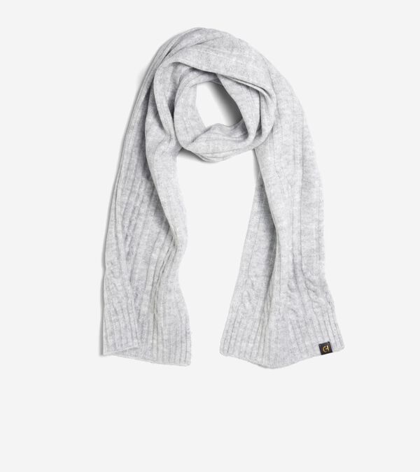 cole haan Women's Cable Knit Scarf