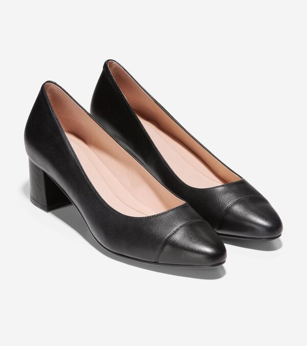 Cole Haan Women's Go-To Block Heel Pumps 45MM