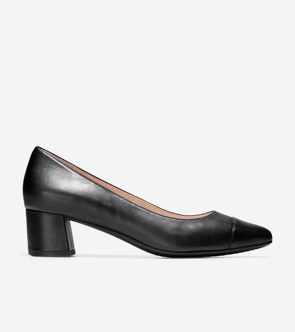 cole haan Women's Go-To Block Heel Pumps 45MM