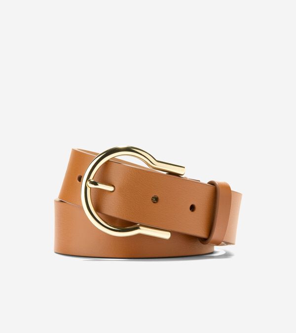 cole haan Women's Hinged Buckle Belt