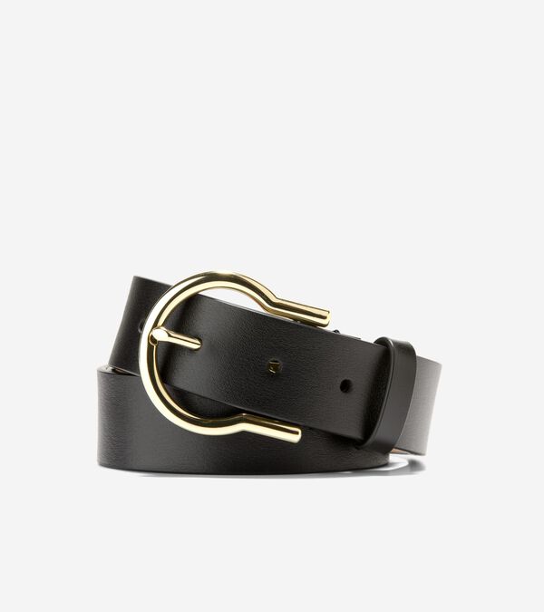cole haan Women's Hinged Buckle Belt