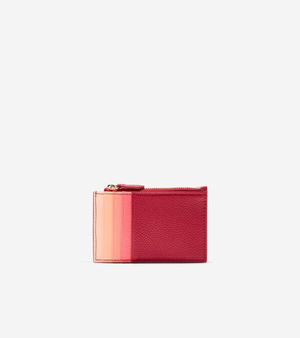 Cole Haan Women's Leather Zip Card Case