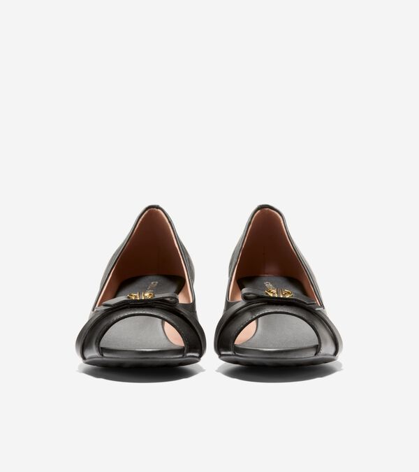 Cole Haan Women's Malta Peep Toe Wedges