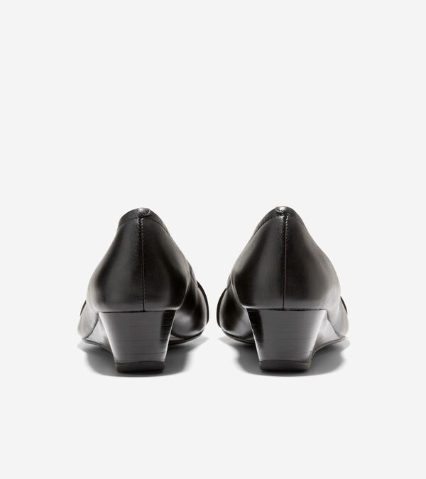 Cole Haan Women's Malta Peep Toe Wedges