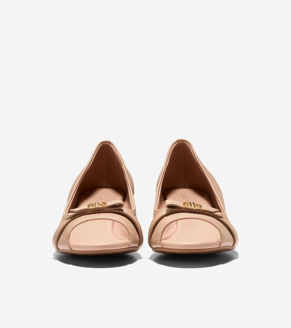 Cole Haan Women's Malta Peep Toe Wedges