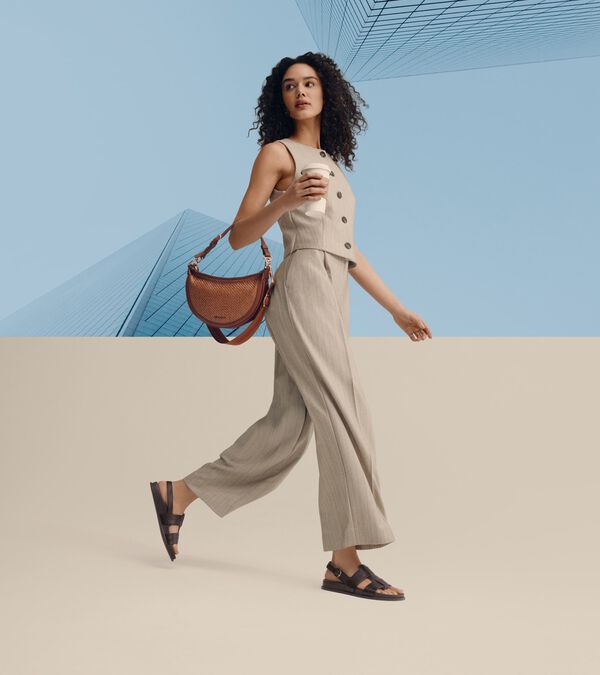 Cole Haan Women's Marlee Fisherman Footbed Sandals