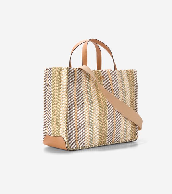 Cole Haan Women's Montecito Medium Straw Tote Bag