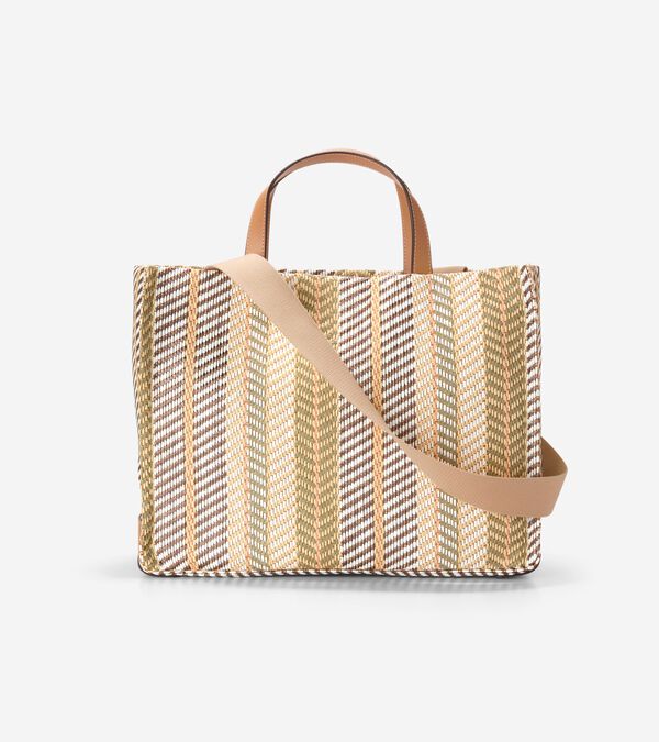 Cole Haan Women's Montecito Medium Straw Tote Bag
