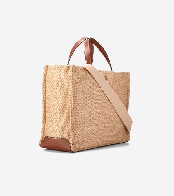 Cole Haan Women's Montecito Medium Straw Tote Bag