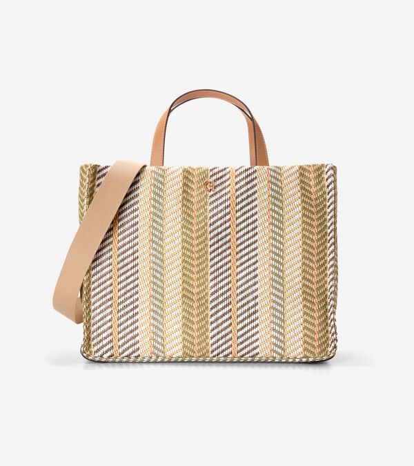 cole haan Women's Montecito Medium Straw Tote Bag