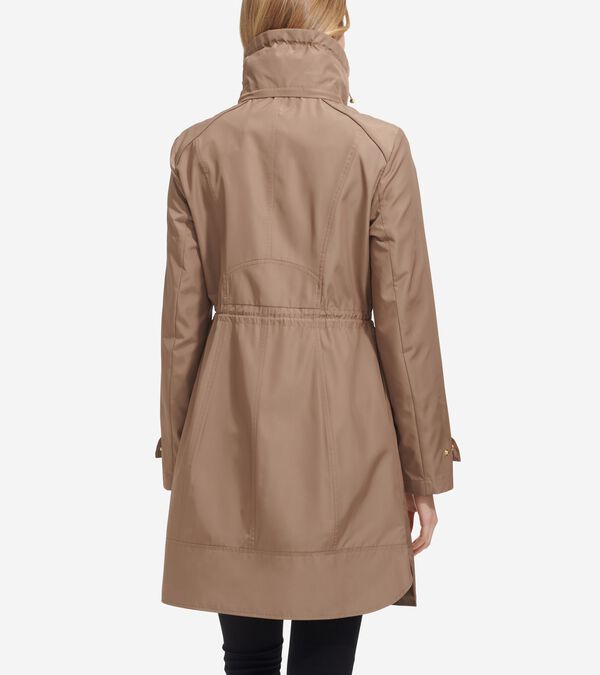 Cole Haan Women's Packable Rain Jacket