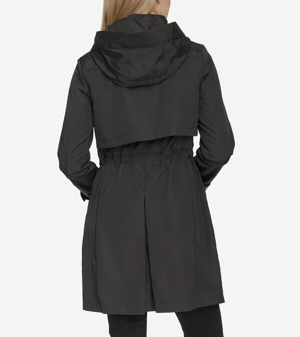 Cole Haan Women's Packable Trench Travel Parka