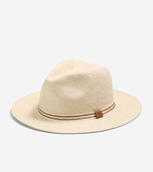 cole haan Women's Straw Fedora