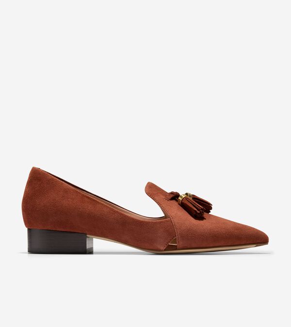 cole haan Women's Vanya Tassel Flats