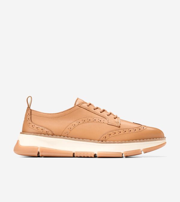 cole haan Women's ZERØGRAND Rella Wingtip Oxfords