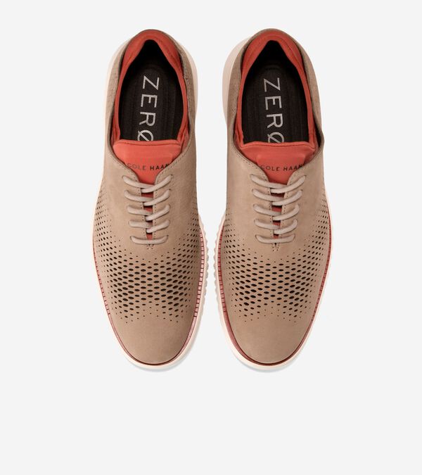 Cole Haan Men's 2.ZERØGRAND Laser Wingtip Lined Oxfords