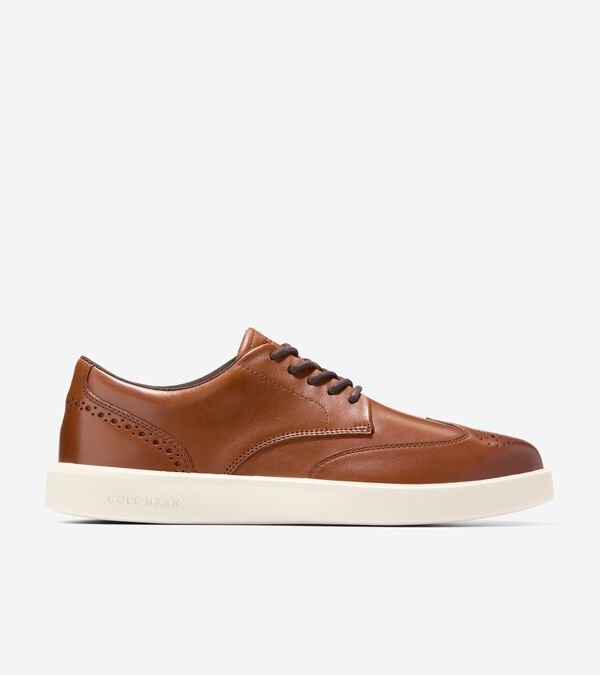 cole haan Men's Grand Crosscourt Daily Wingtip Sneakers