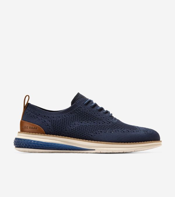 cole haan Men's ØriginalGrand Energyweave Stitchlite™ Wingtip Oxfords