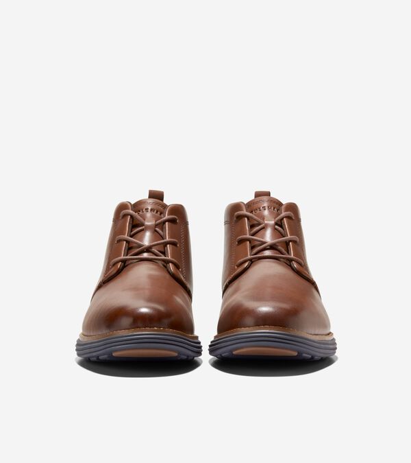 Cole Haan Men's ØriginalGrand Remastered Waterproof Chukka Boots