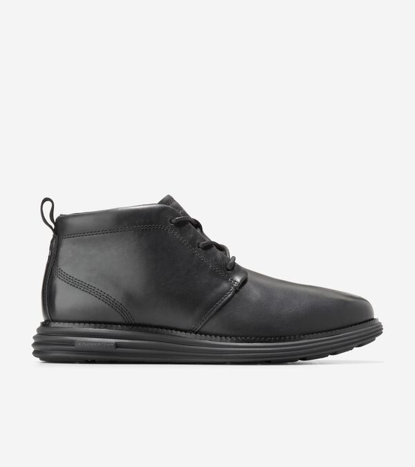 cole haan Men's ØriginalGrand Remastered Waterproof Chukka Boots
