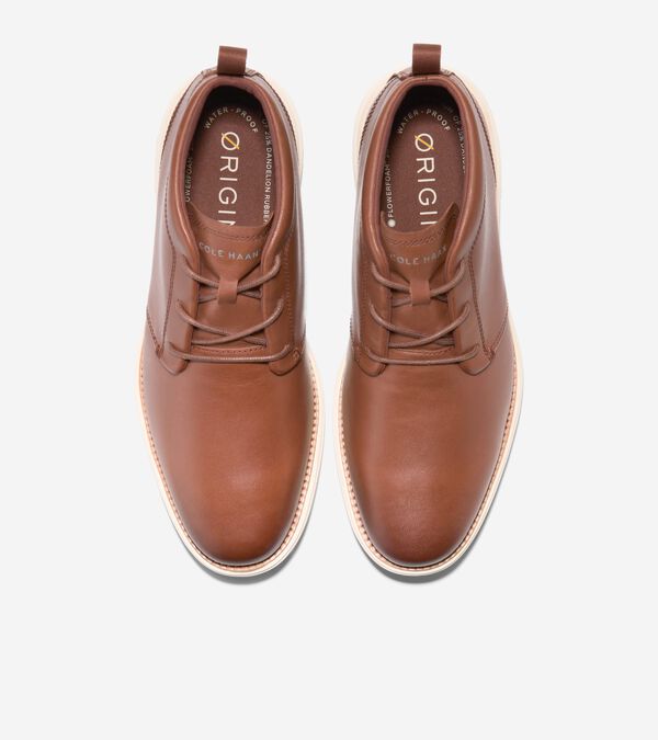 Cole Haan Men's ØriginalGrand Remastered Waterproof Chukka Boots