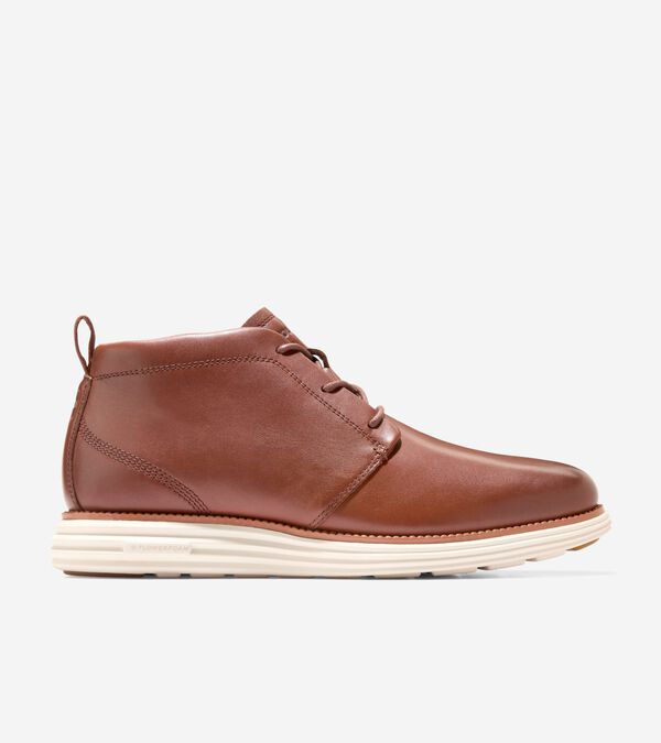 cole haan Men's ØriginalGrand Remastered Waterproof Chukka Boots