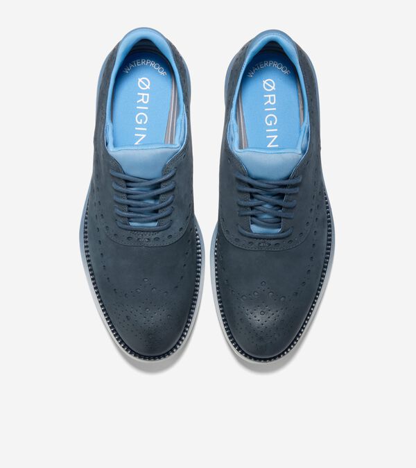 Cole Haan Men's ØriginalGrand Ultra Waterproof Wingtip Oxfords