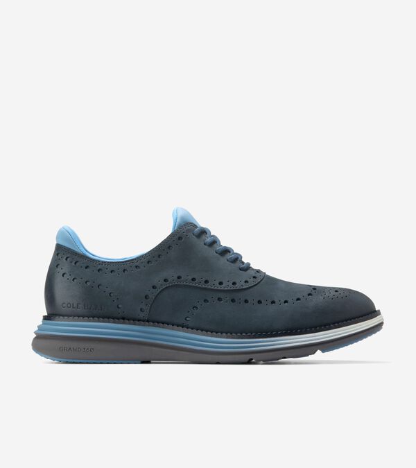 Cole Haan Men's ØriginalGrand Ultra Waterproof Wingtip Oxfords