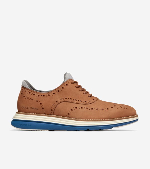 cole haan Men's ØriginalGrand Ultra Wingtip Oxfords