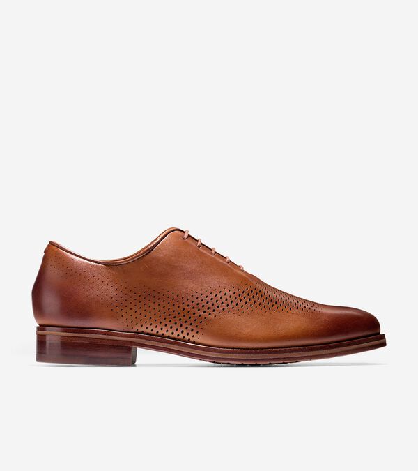 cole haan Men's Washington Grand Laser Wingtip Oxfords