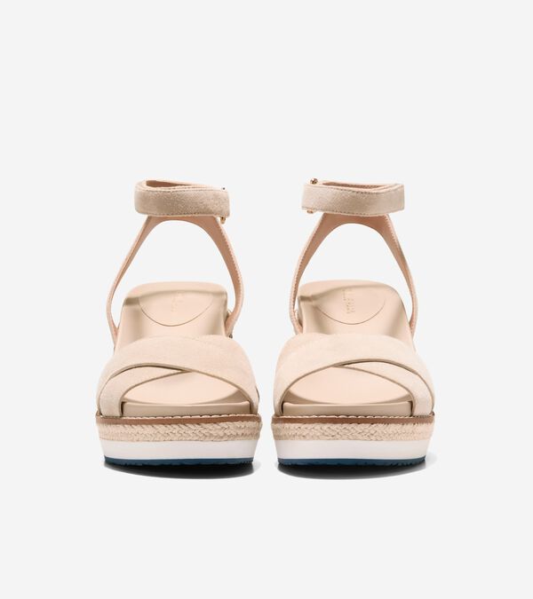 Cole Haan Women's Cloudfeel Espadrille Wedge Sandals