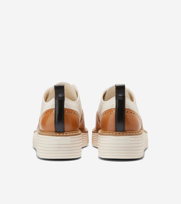Cole Haan Women's ØriginalGrand Platform Wingtip Oxfords