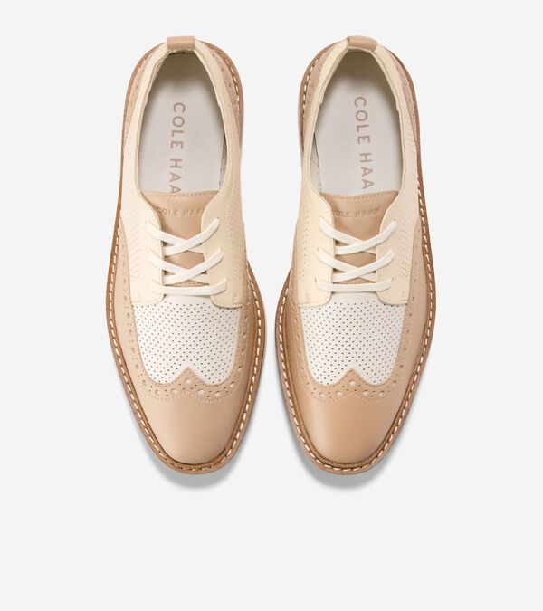 Cole Haan Women's ØriginalGrand Platform Wingtip Oxfords