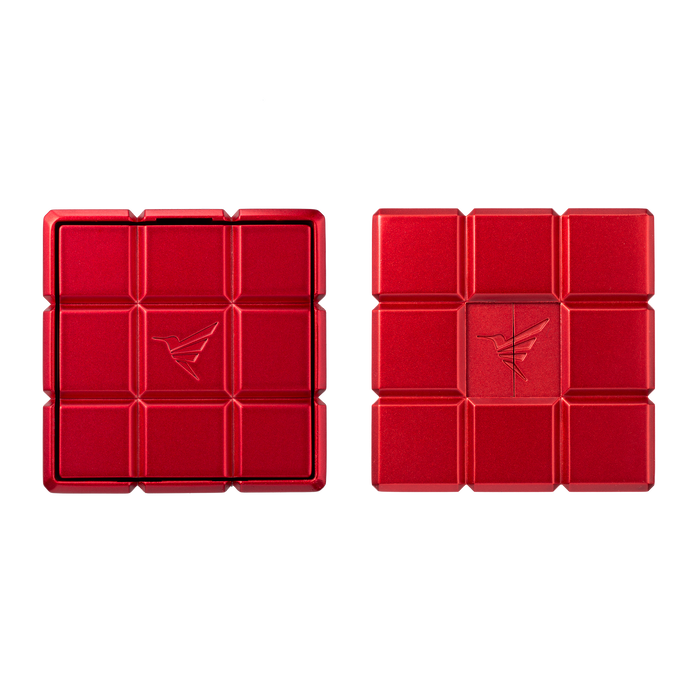 Colibri Heritage Cube Desk Lighter + Heritage Cube Desk Cutter Black