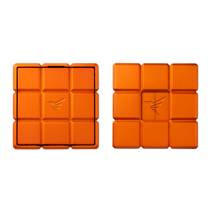 colibri Heritage Cube Desk Lighter + Heritage Cube Desk Cutter Black