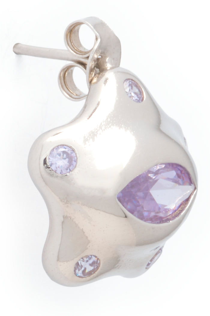 Collina Strada AMETHYST STARLET EARRINGS